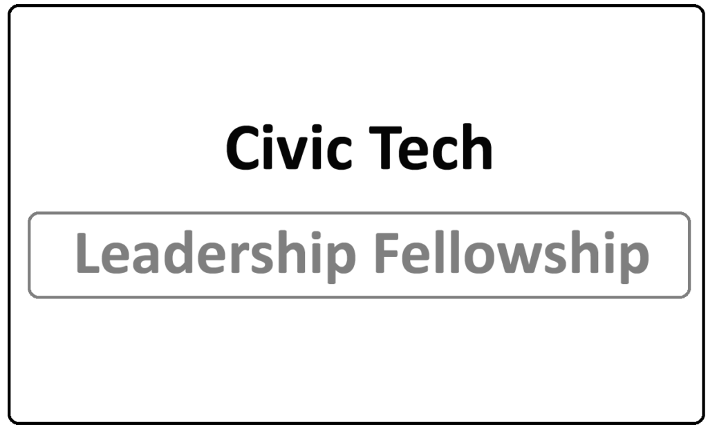 Civic Tech Leadership Fellowship 2024