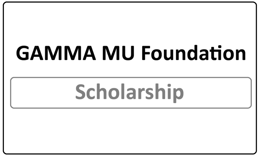 GAMMA MU Scholarships