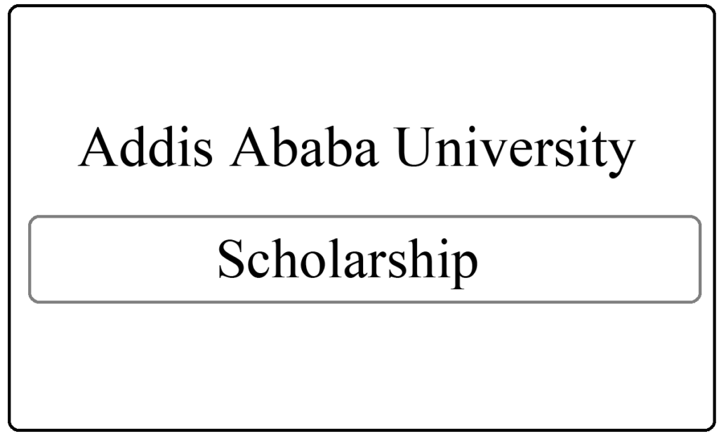 Addis Ababa University Postgraduate Scholarships 2024-25