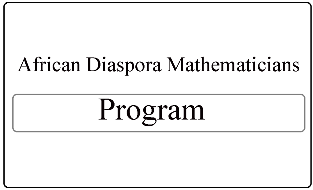 African Diaspora Mathematicians Program 2024