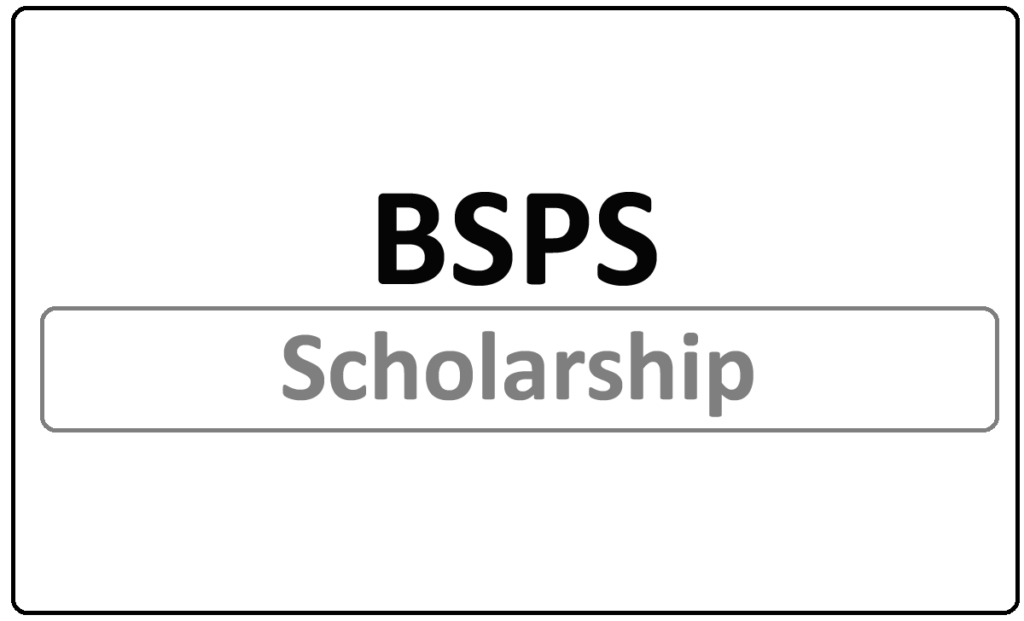 BSPS Doctoral Scholarships 2024