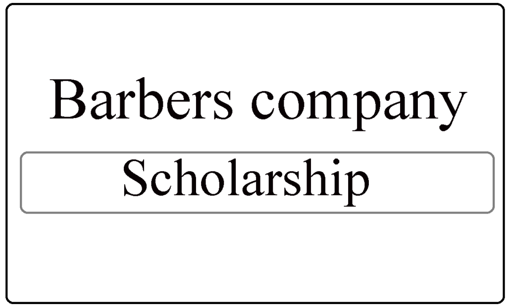 Barbers Company Clinical Nursing Scholarship 2024
