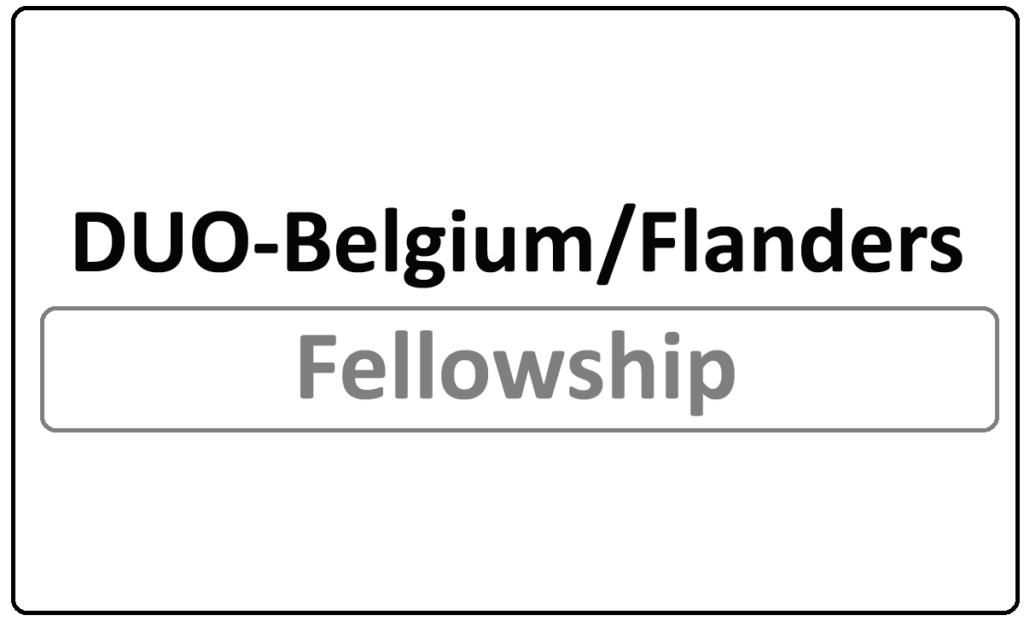DUO-Belgium/Flanders Fellowship 2024