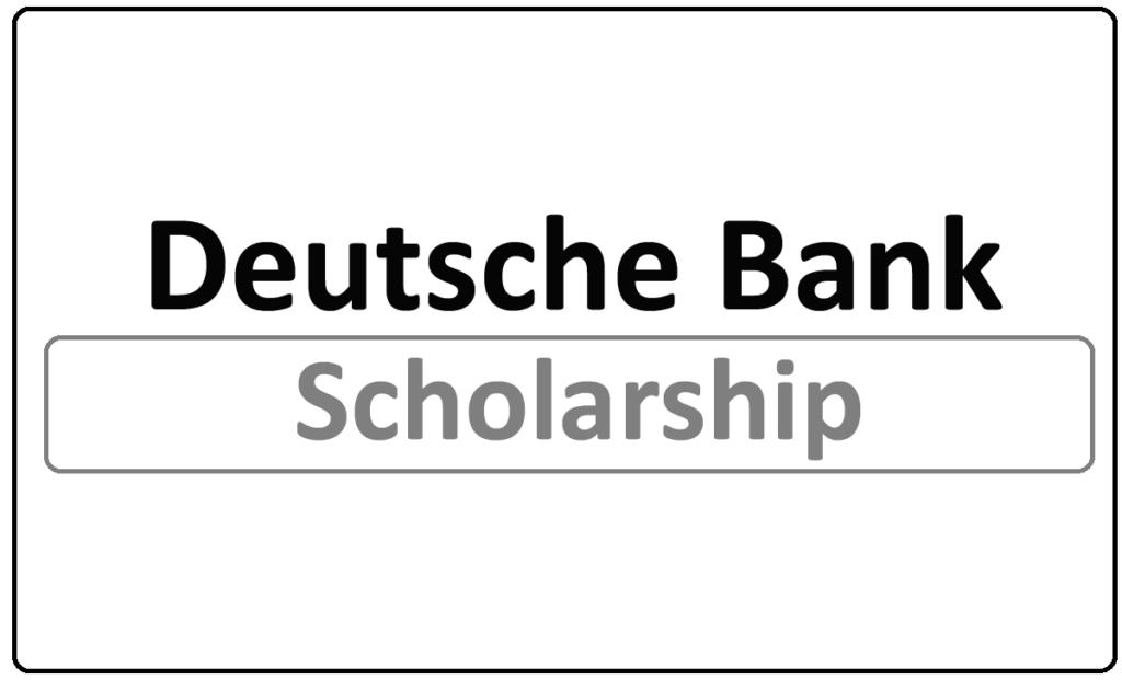 Deutsche Bank Women Scholarships 2024