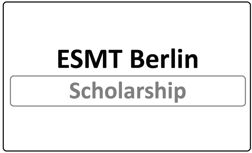 ESMT Berlin Regional Masters Scholarship 2024