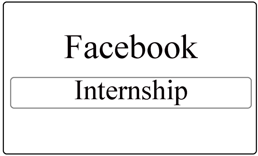 Facebook Internships Unpaid Program 2024
