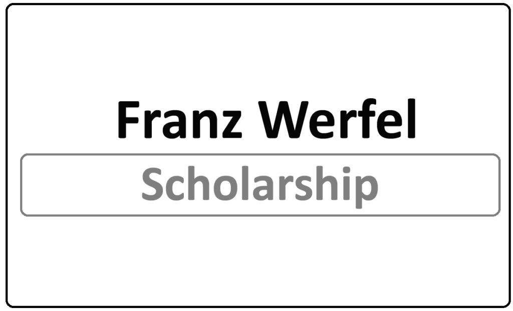 Franz Werfel Grant for Research 2024
