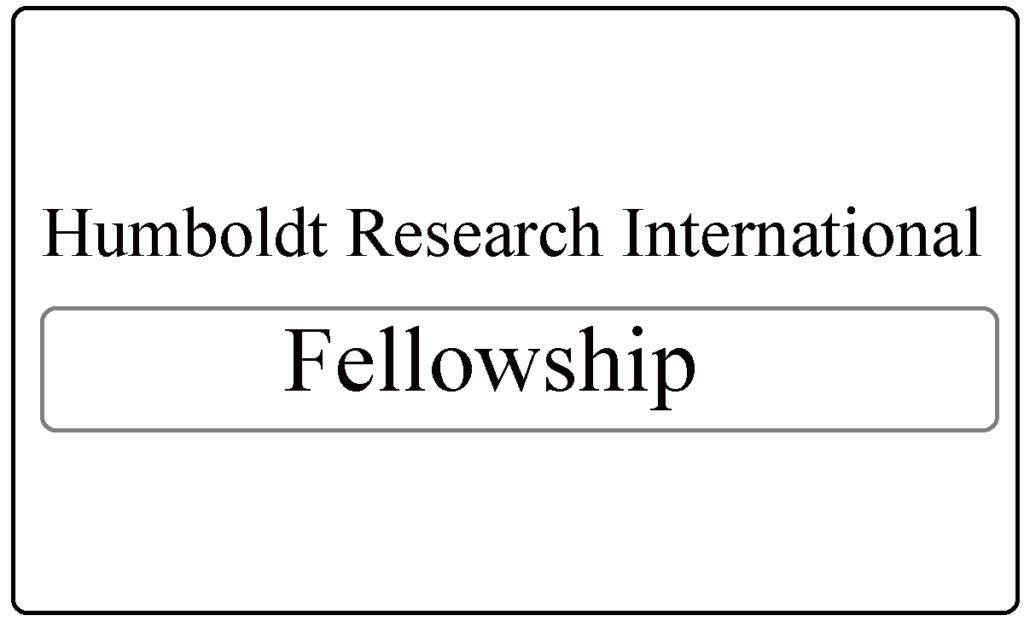 Humboldt Research International Fellowships 2024