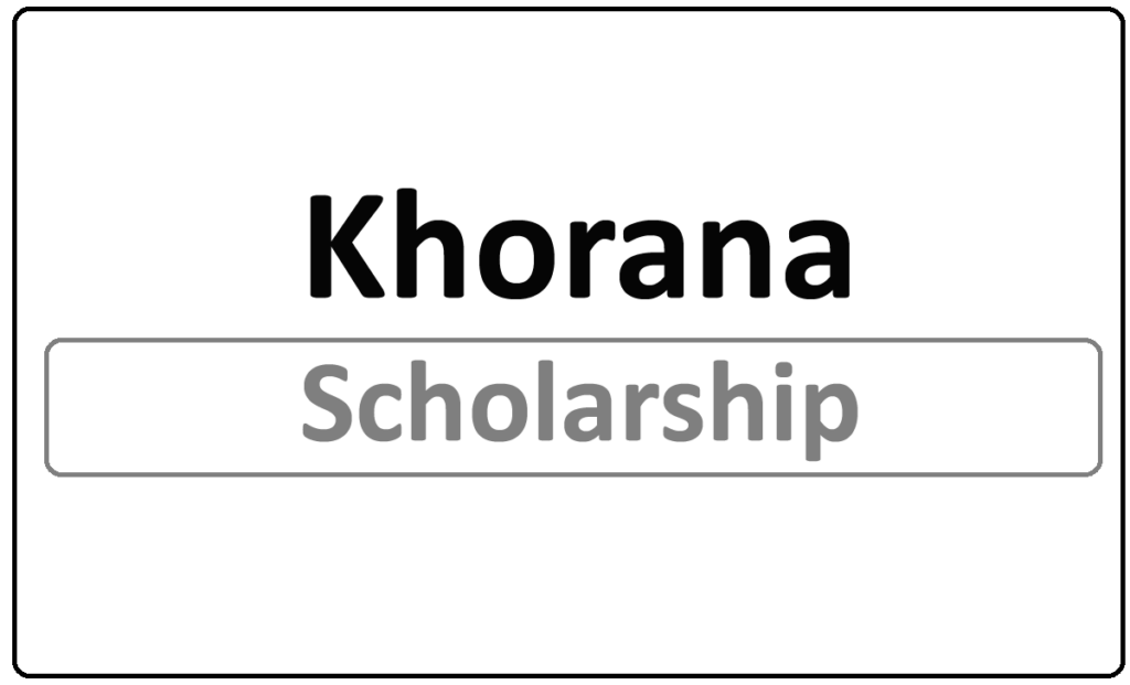 Khorana Program for Scholars 2024