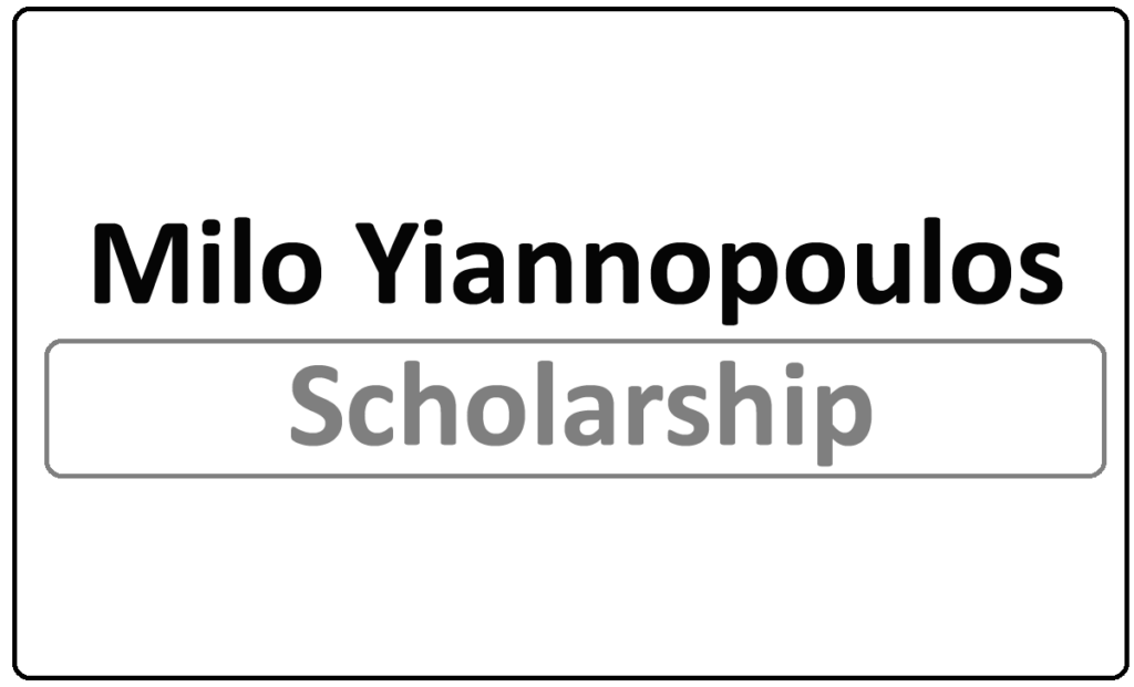 Milo Yiannopoulos Scholarships fund 2024