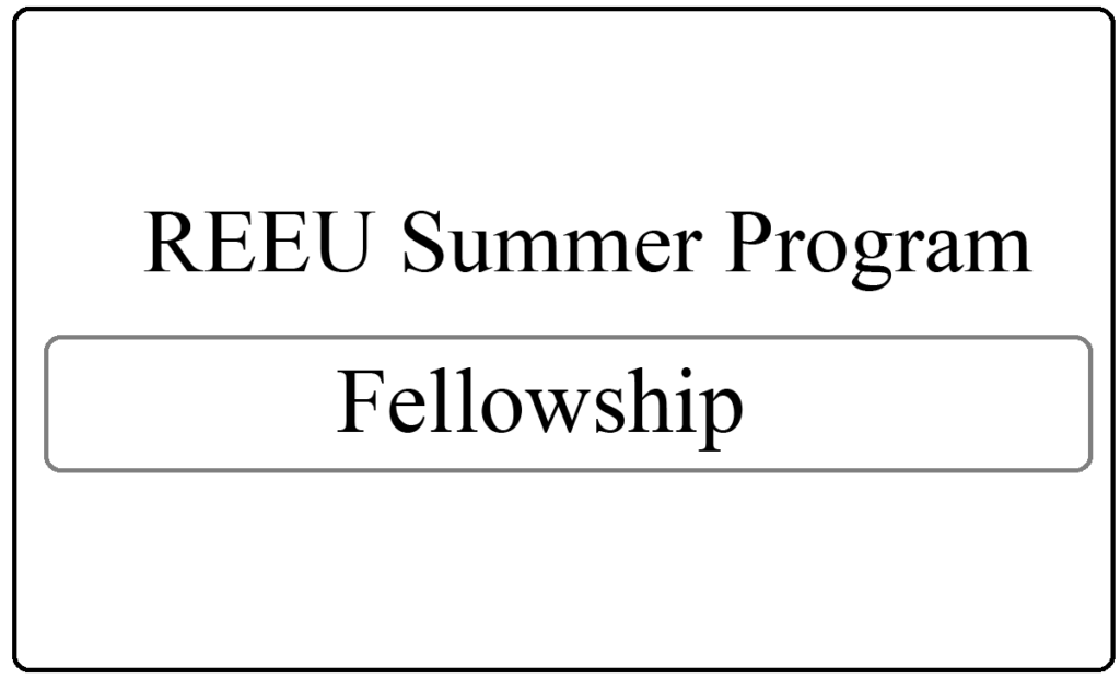 REEU Summer Program 2024-25