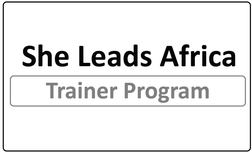 She Leads Africa Small Business Trainer Program 2024