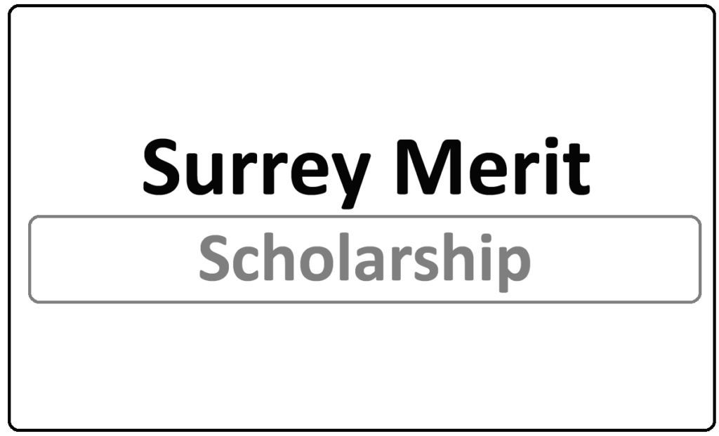 Surrey Merit Scholarships 2022