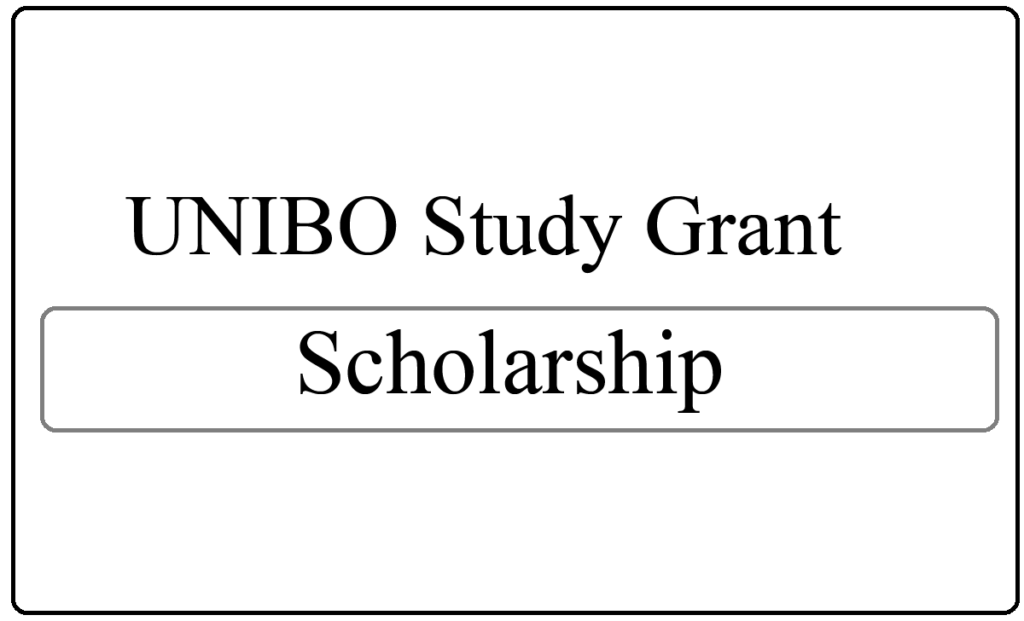 UNIBO Study Grant 2022