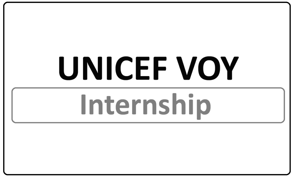 UNICEF VOY Internship 2024