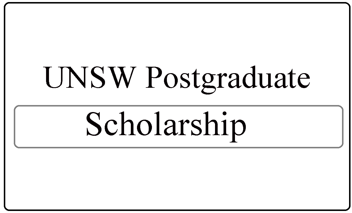 UNSW Postgraduate Research Scholarship 2024, Australia