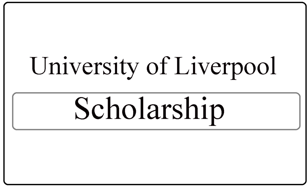 University of Liverpool Duncan Norman Research Scholarship 2024
