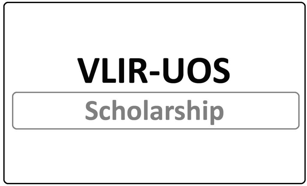 VLIR-UOS Scholarship 2024