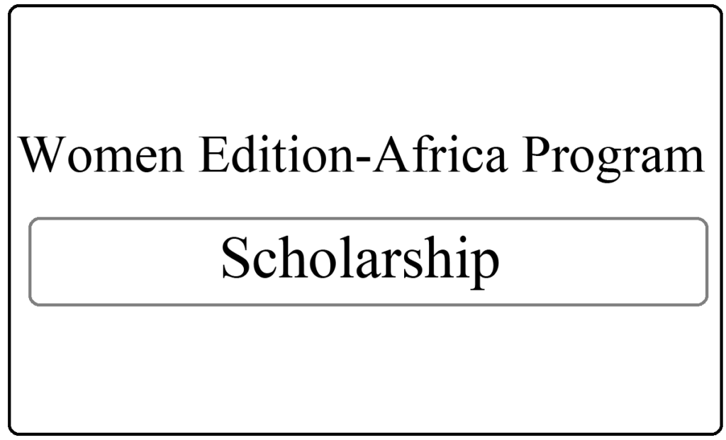 Women Edition-Africa Program 2024